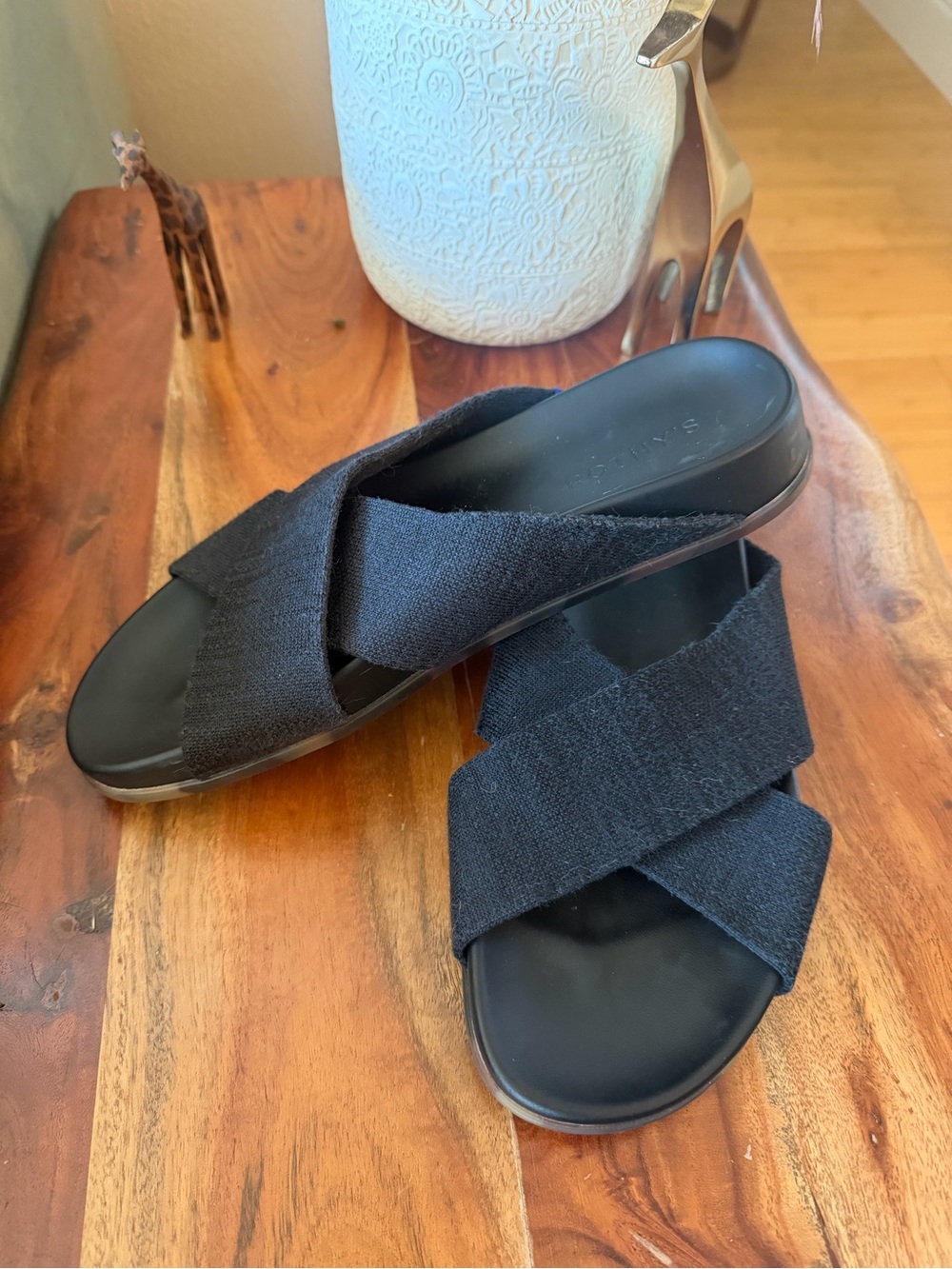 Rothy's The Weekend Slide in Black